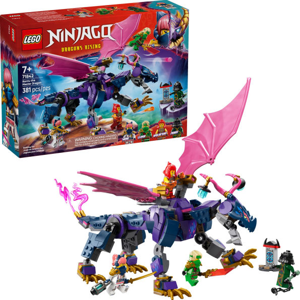 Lego Ninjago: Rontu The Master Dragon Dragons Rising