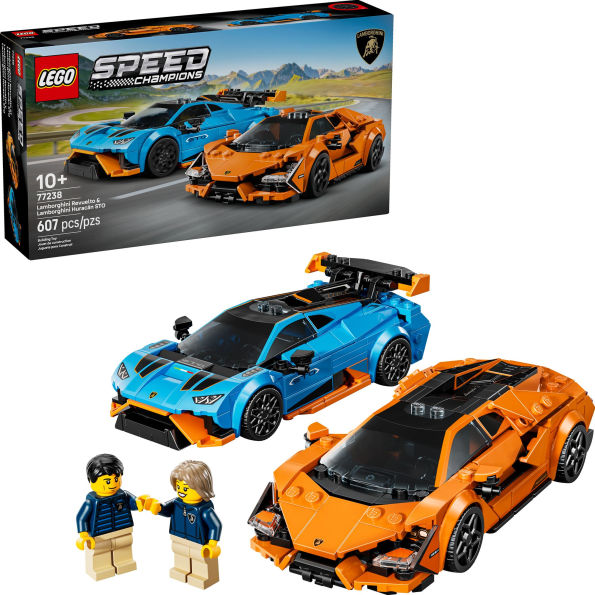 Lego Speed Champions: Lamborghini Revuelto and Lamborghini Huracan STO