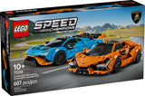 Lego Speed Champions: Lamborghini Revuelto and Lamborghini Huracan STO