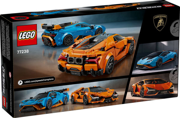 Lego Speed Champions: Lamborghini Revuelto and Lamborghini Huracan STO