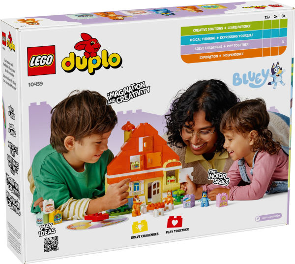 LEGO duplo: Bluey's Bamily House with Memory Game