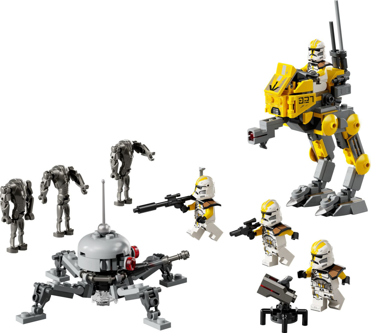 Lego Star Wars: 327th Star Corps Clone Troopers Battle Pack - Toy
