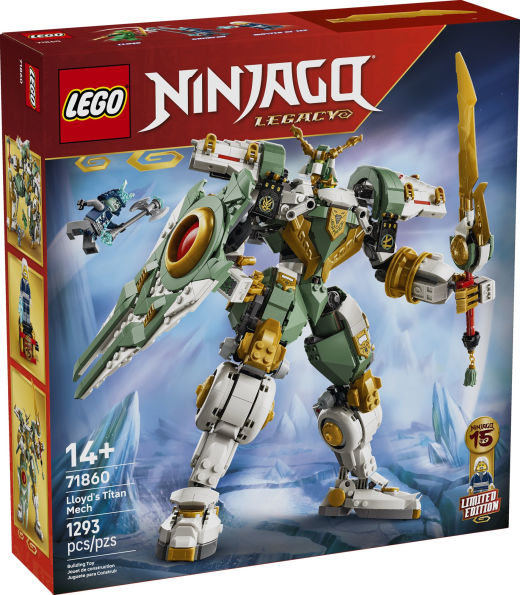 Lego Ninjago Lloyd's Titan Mech 15th Anniversary