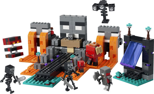 Lego Minecraft Wither Battle