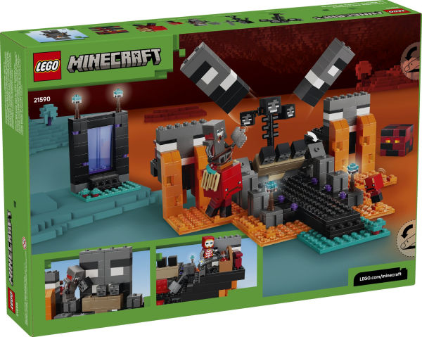 Lego Minecraft Wither Battle