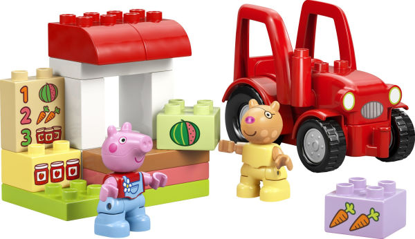 Lego duplo Peppa Pig Tractor and Market
