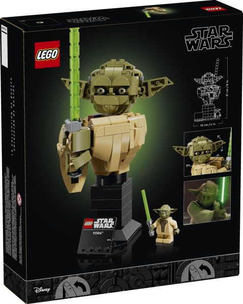 Lego Star Wars Yoda Bust