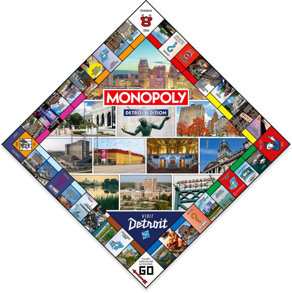 Monopoly Detroit Edition