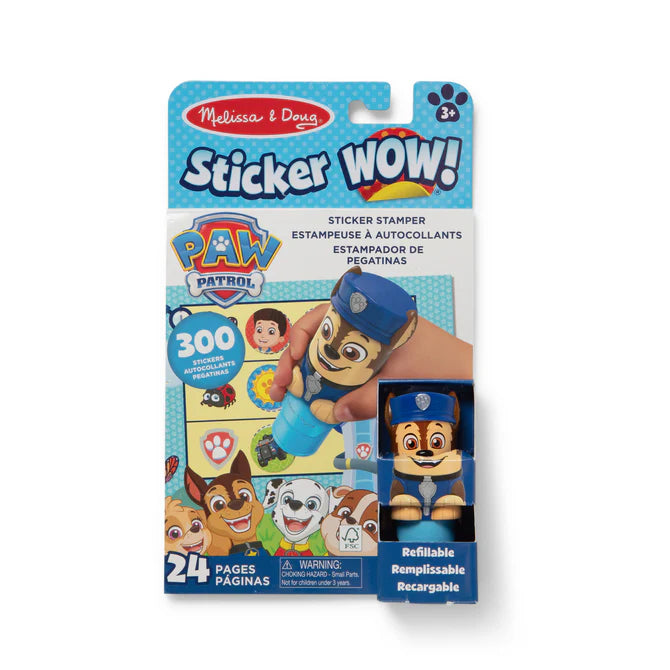 Sticker Wow Chase Sticker Wow Activity Pad & Sticker Stamper