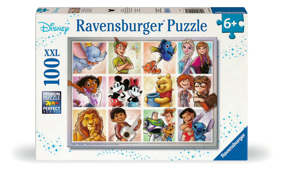 100 pc Disney Moments Multicharacter