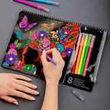Color Pop Poster Set with Brush Markers