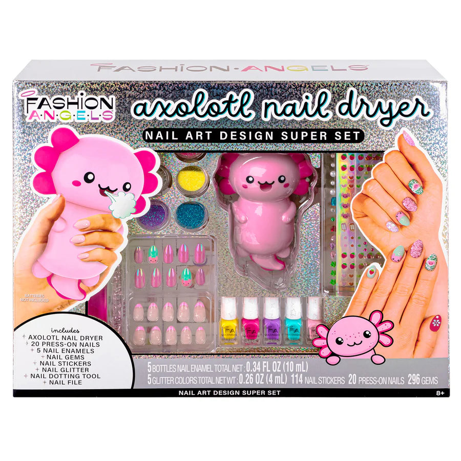 Axolotl Nail Dryer Mani Pedi Kit