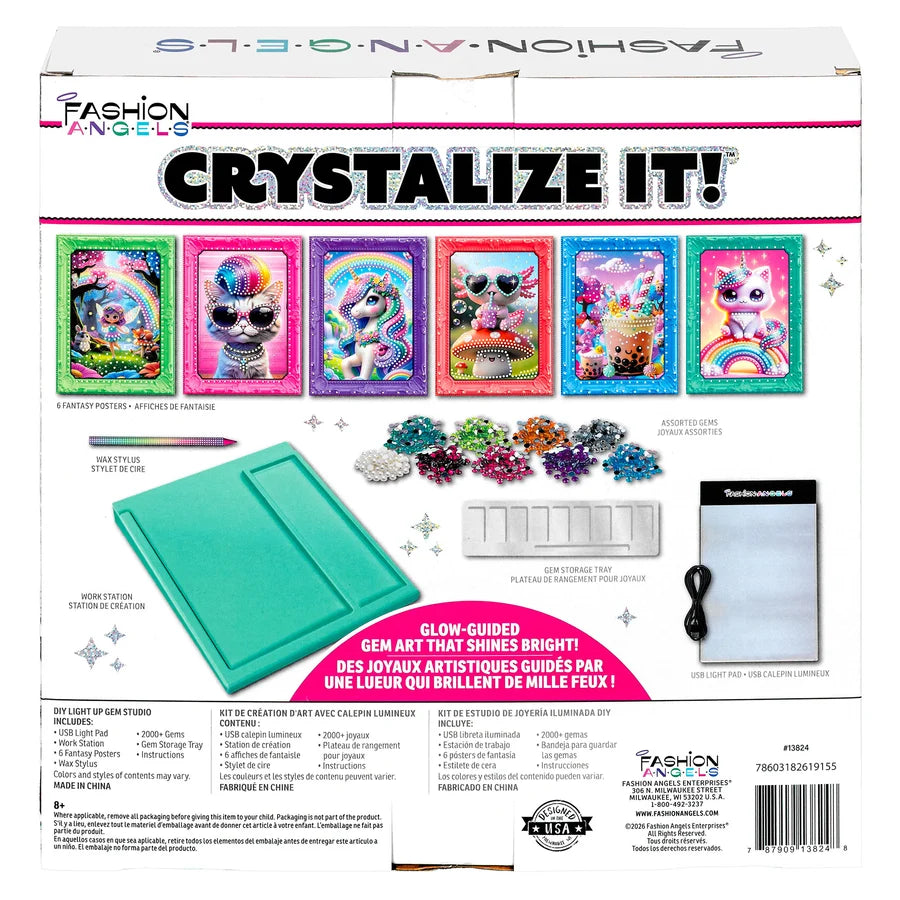 Crystalize It! Light-Up Design Studio Fantasy