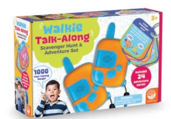 Walkie Talk Alongs Scavenger Hunt and Adventure Set