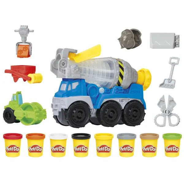 Road Work Fun Construction Cement Truck