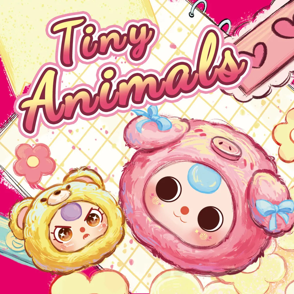 Baby Three Tiny Animal Plush Blind Box