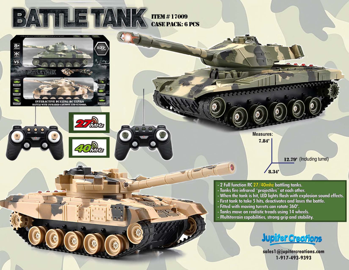 Battle Tanks R/C two pack