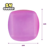 Sqweezy Stress Cubes 24 pc Box Set
