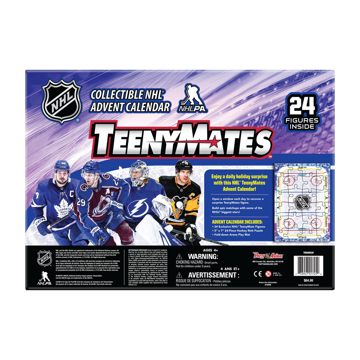 NHL TeenyMates Advent Calendar 2026