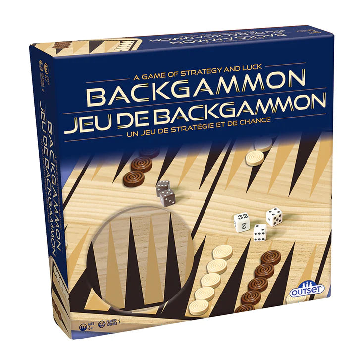 Backgammon Wood Gameboard