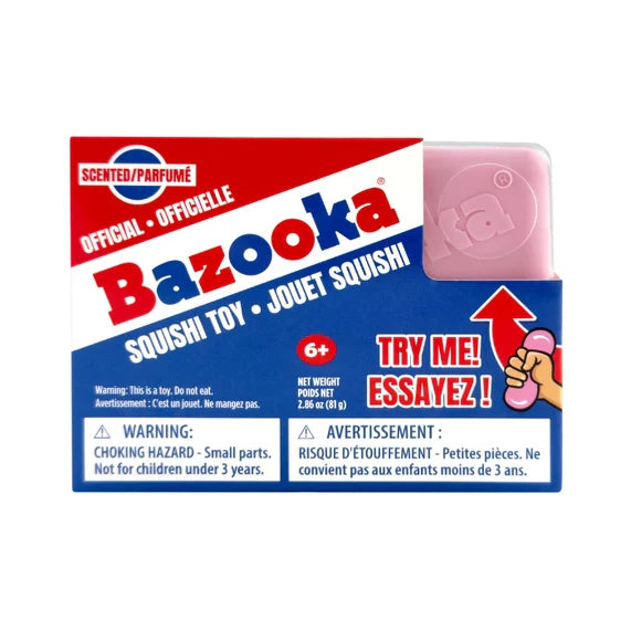 Bazooka Joe Gum Scented Squishi Toy