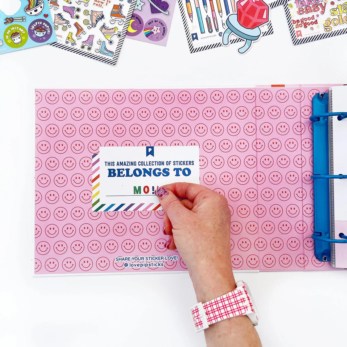 Life is Happier with Stickers Book