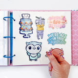 Life is Happier with Stickers Book