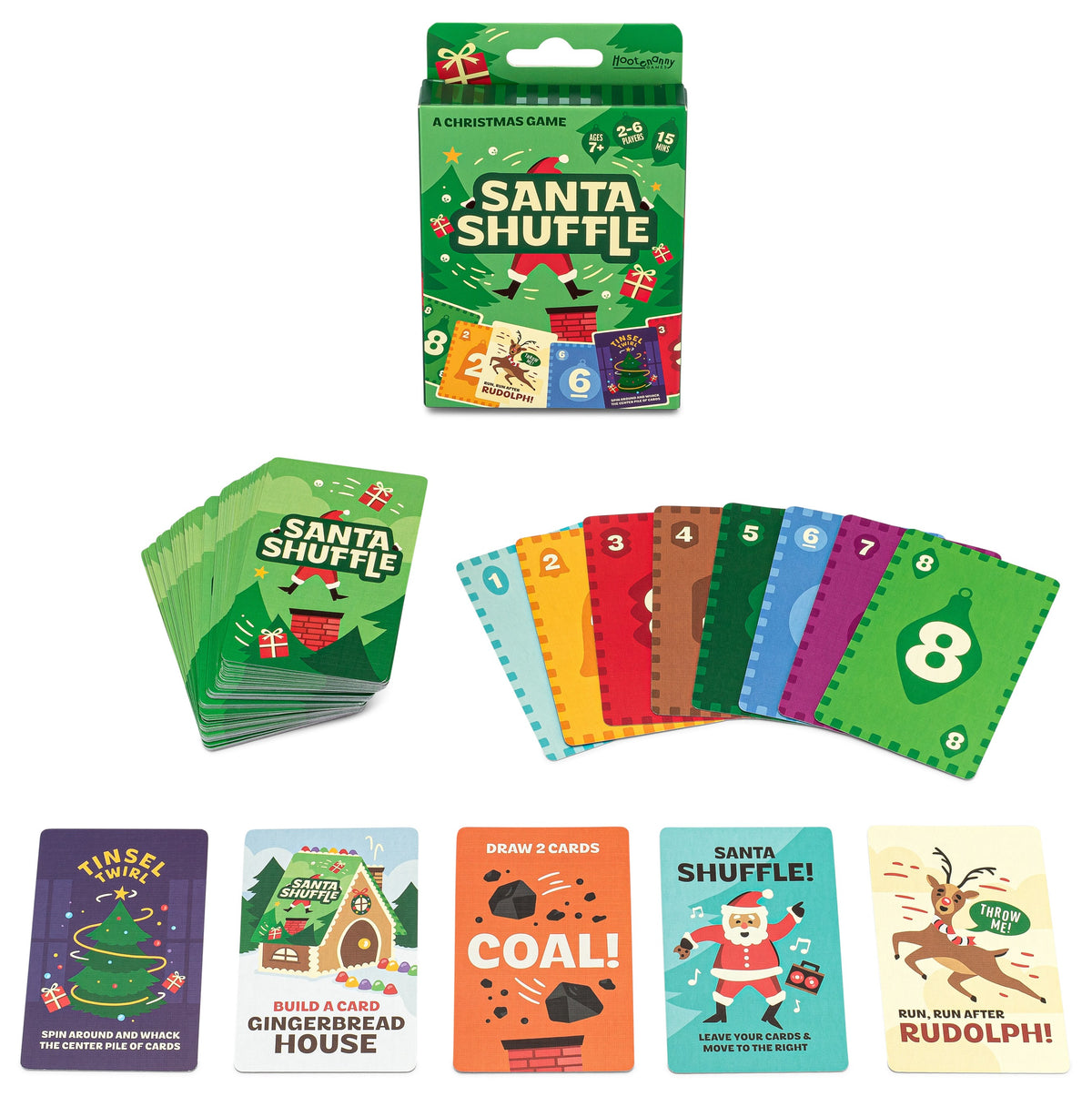 Santa Shuffle Christmas Game