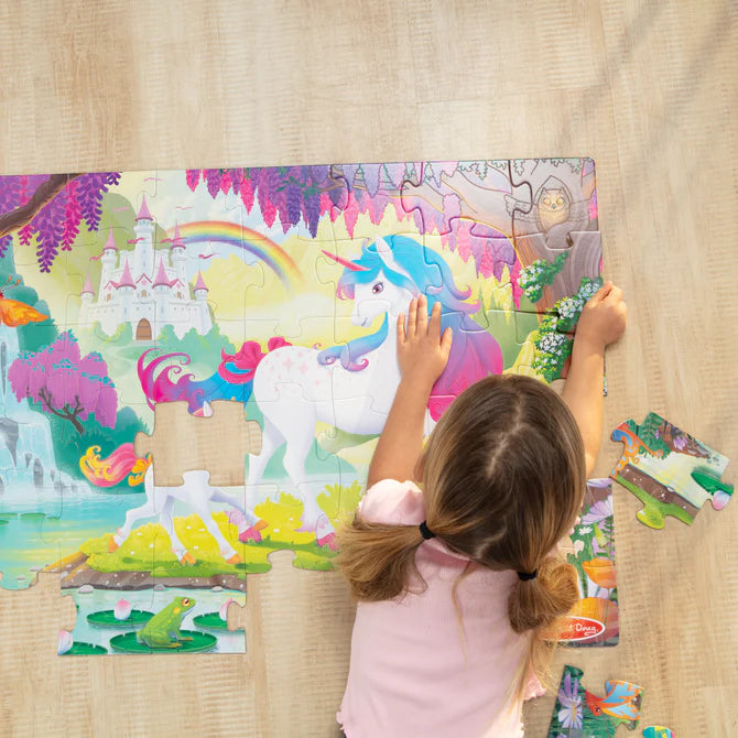 Glow in the Dark Unicorn Floor Puzzle