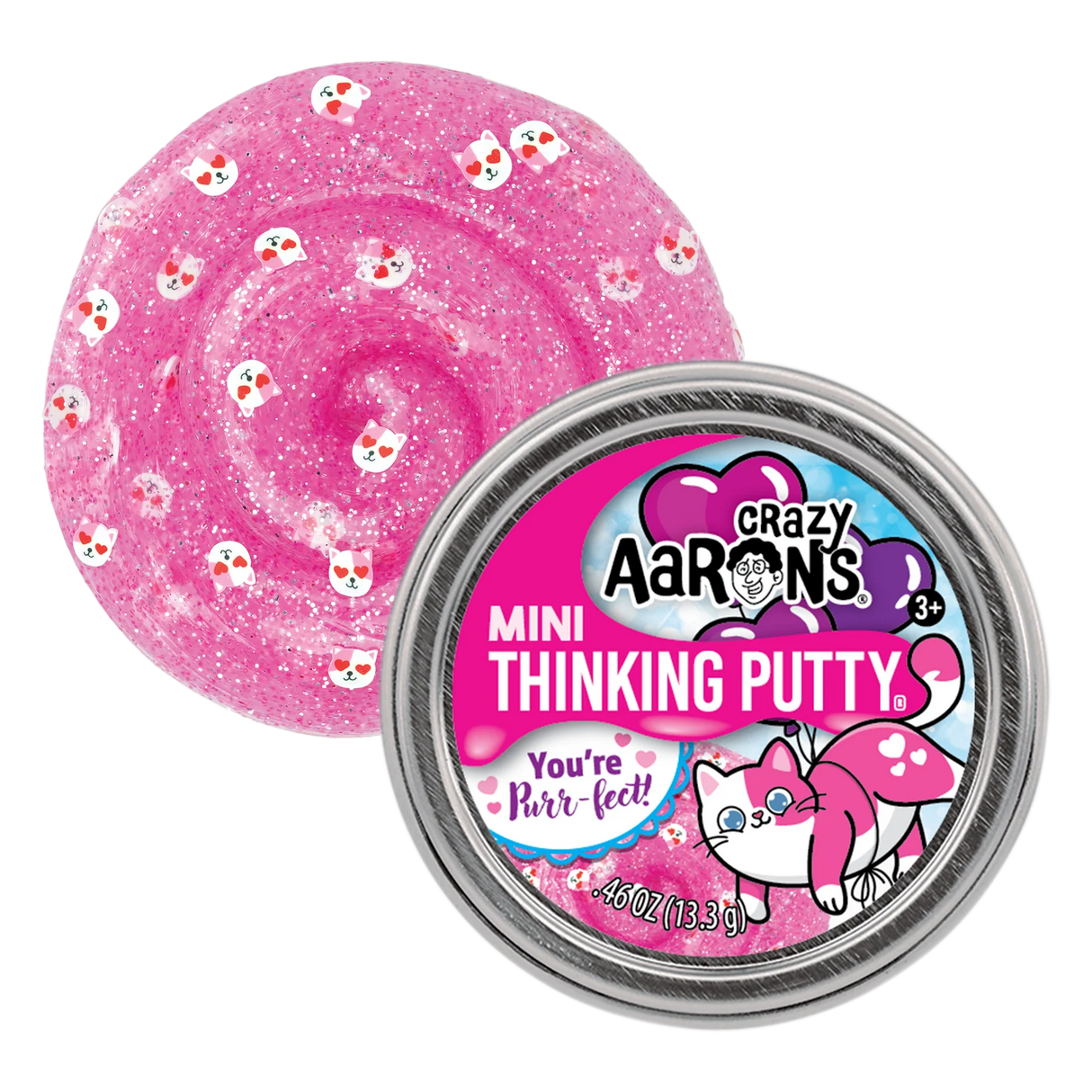 Your'e Purrfect 2" Mini Thinking Putty