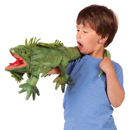 Folkmanis Iguana Puppet
