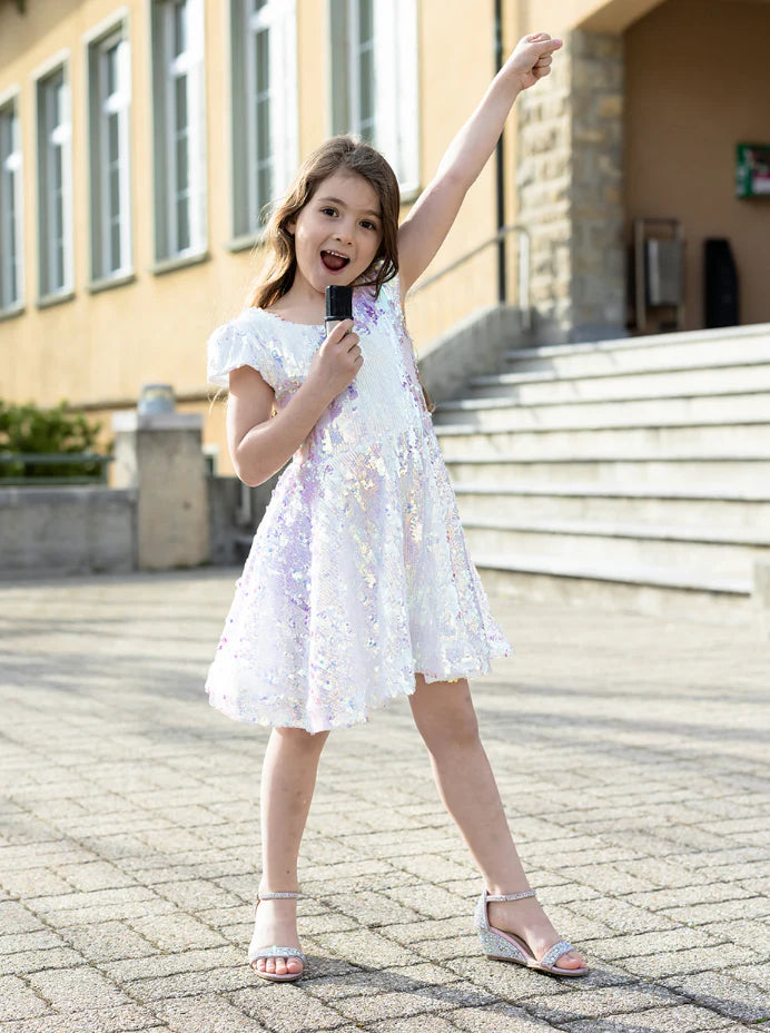 Sequins Concert Queen Dress