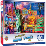 550 pc Greetings from New York