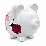 Piggy Bank Lady Bug