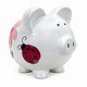 Piggy Bank Lady Bug
