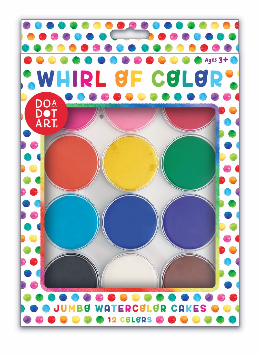 World of Color Watercolor Cakes