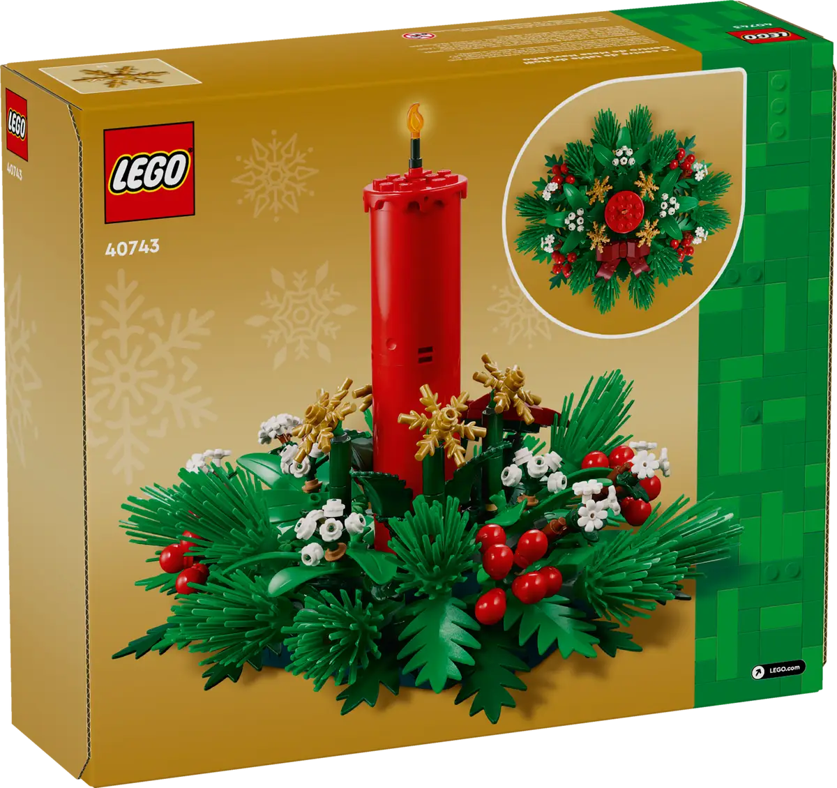 LEGO Christmas Table Decoration