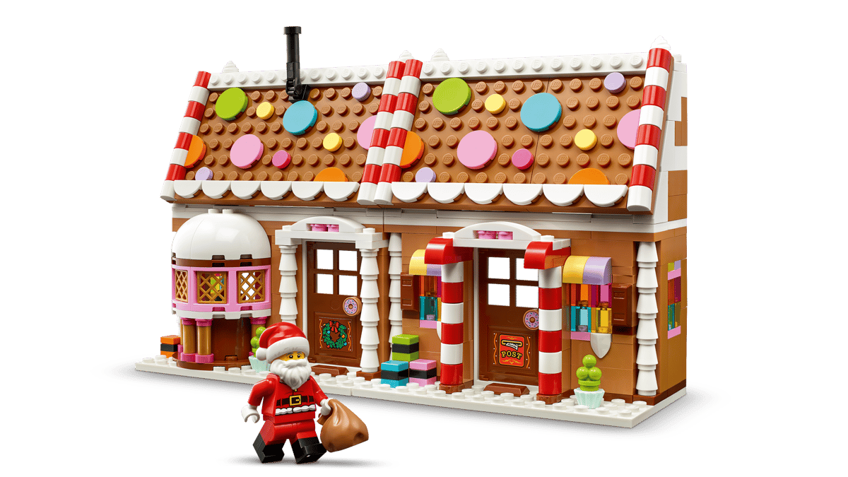 Festive Gingerbread House