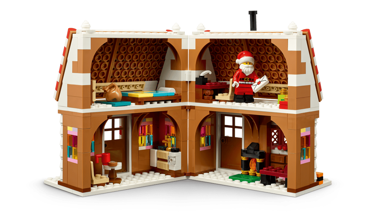 Festive Gingerbread House