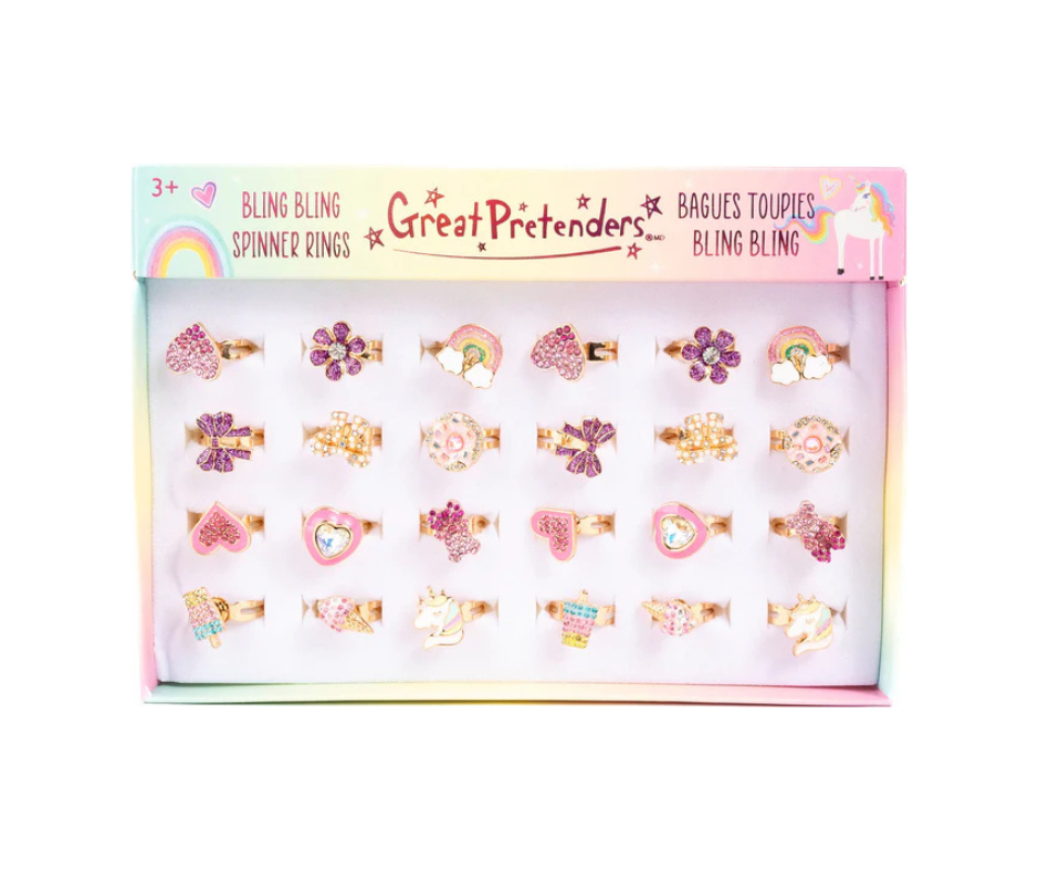 Bling Bling Spinner Ring