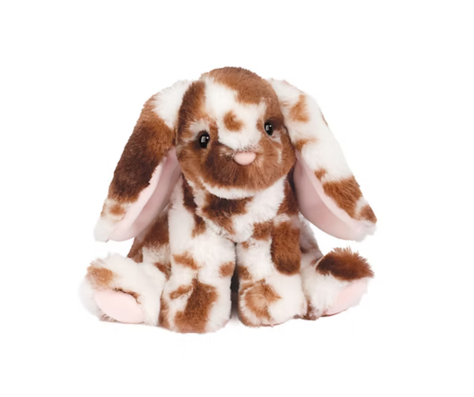 Roxie Brown White Spot Bunny Soft