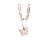 Boutique Chic Bubbly Butterfly Necklace