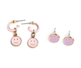 Boutique Chic All Smiles Earrings 2 Sets