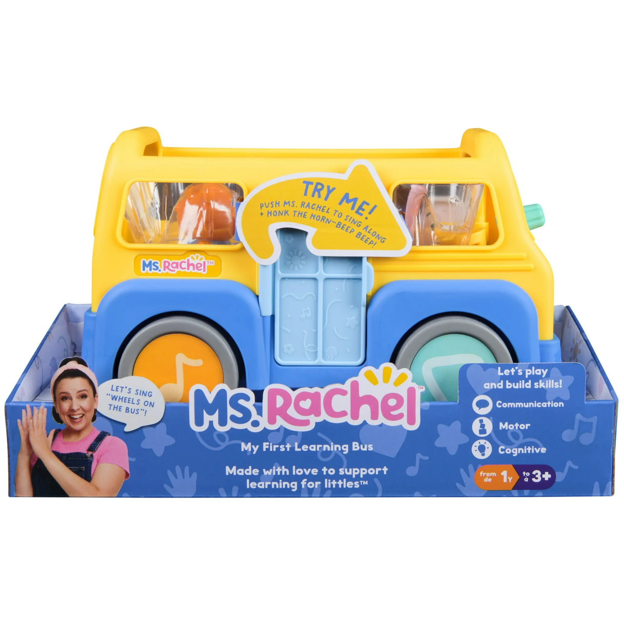Ms. Rachel My First Learning Bus Wheels on the Bus
