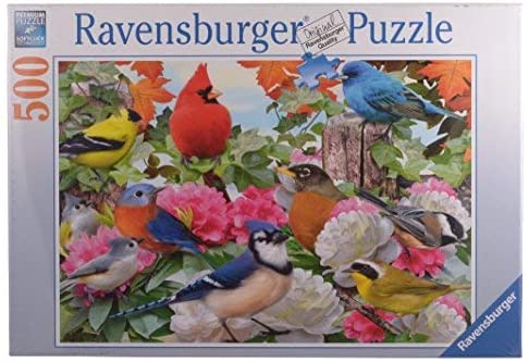 500 pc Garden Birds