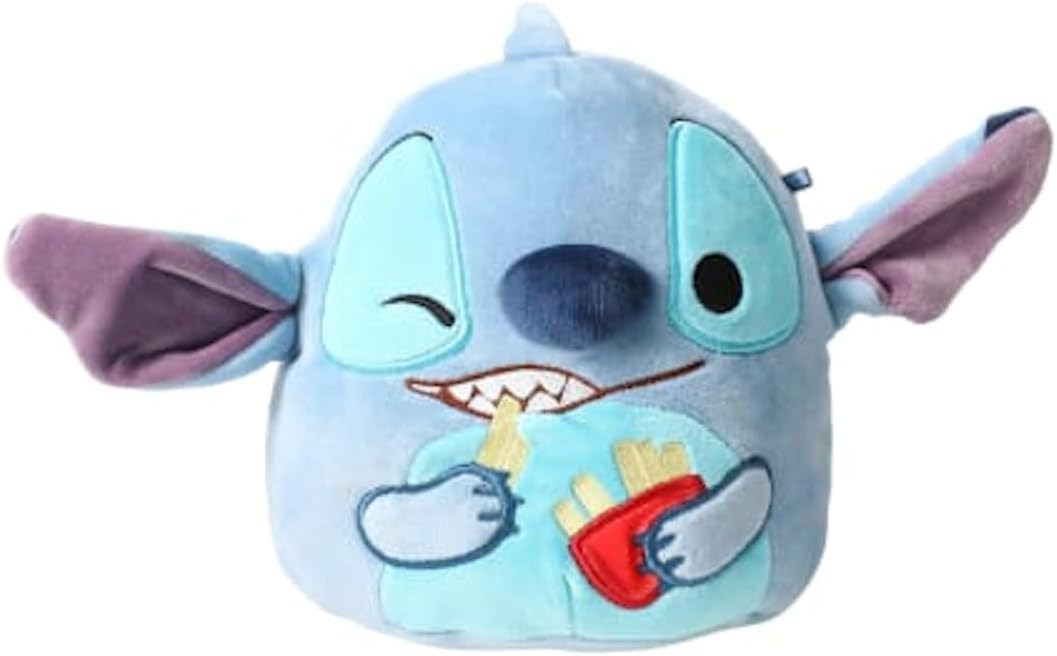 8" Stitch munching on French Fries
