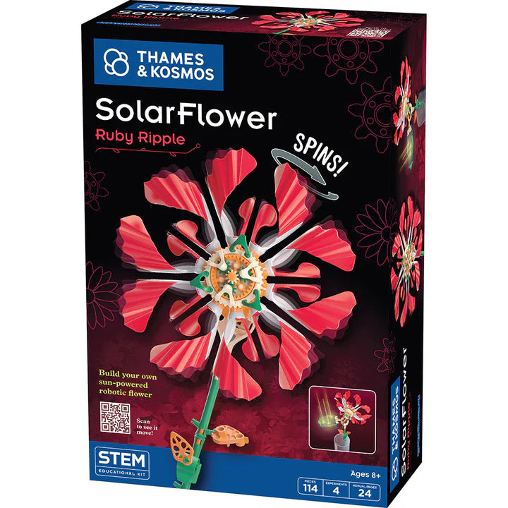 Solar Flower Ruby Ripple