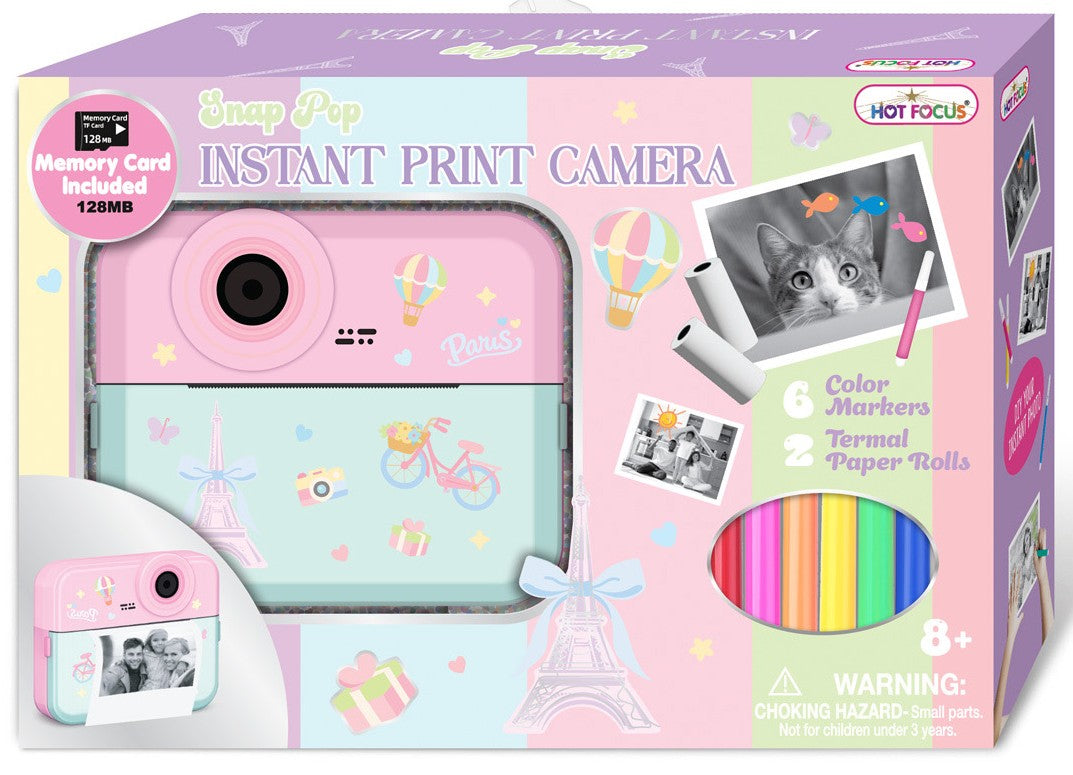 Snap Pop Instant Camera Paris
