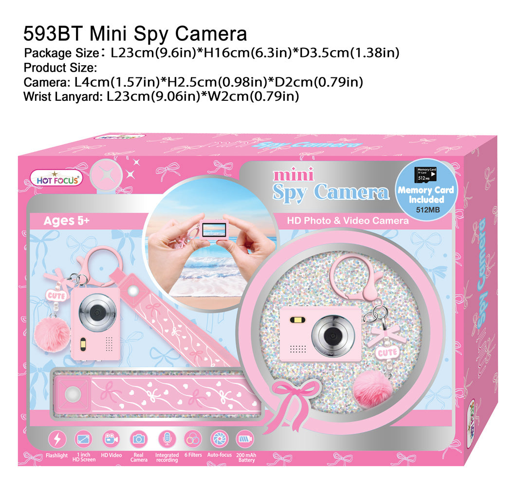 Mini Spy Camera and Video Bowtiful