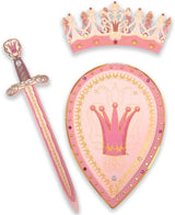 Queen Rosa Set Sword & Shield Pink with Crown